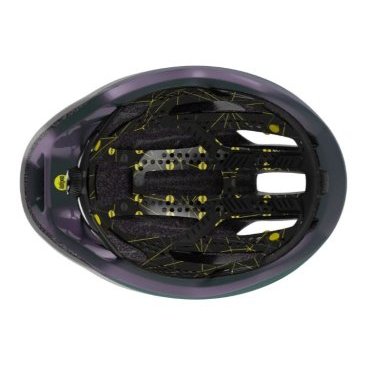 Шлем SCOTT Cadence PLUS (CE) prism green/purple S(51-55), ES275183-6916
