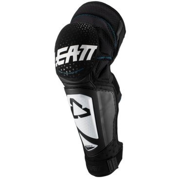 Наколенники Leatt 3DF Hybrid EXT Knee & Shin Guard, White/Black, 2024, 5019400740
