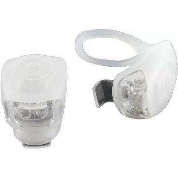 Комплект фонарей Vinca sport VL 267-2, 2 штуки, 2 режима работы, белый корпус, VL 267-2 white