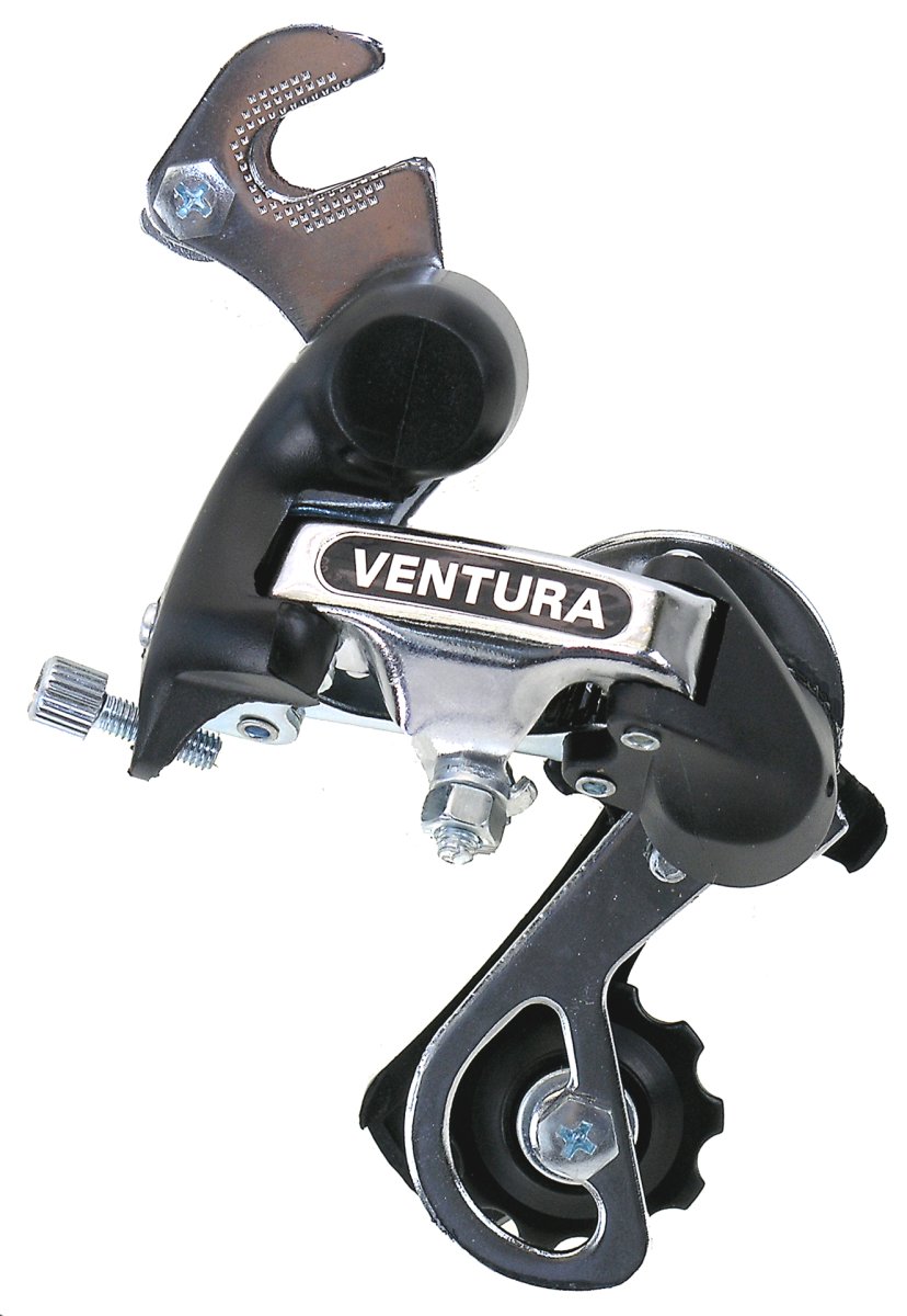 фото Суппорт-переключатель задний для велосипеда ventura 6/7 скоростей длинный крюк 5-680016