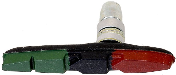 Тормозные колодки для велосипеда PROMAX цветные 3 профиля 70мм 5-361631