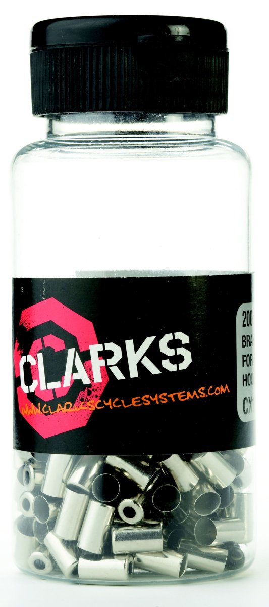 Колпачок CLARK`S для рубашки тросика тормоза CX15DP, 200шт, 3-061 колпачок для рубашки тросика тормоза сталь внутренний 5 00мм отверстие 2 00мм 200шт 00 170240