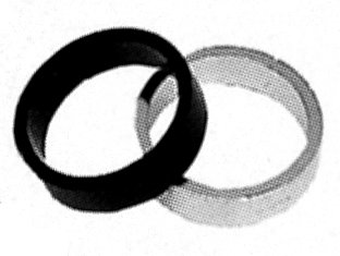 фото Рулевой спейсер для велосипеда (проставочное кольцо) спорт. 1 1/8" алюм. 5мм черный 5-390468 m-wave