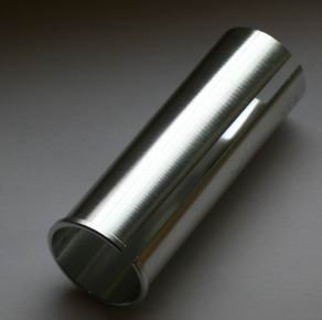 Адаптер для подседельного штыря, алюминиевый. серебристый 27,2/31,6х80мм 5-259929