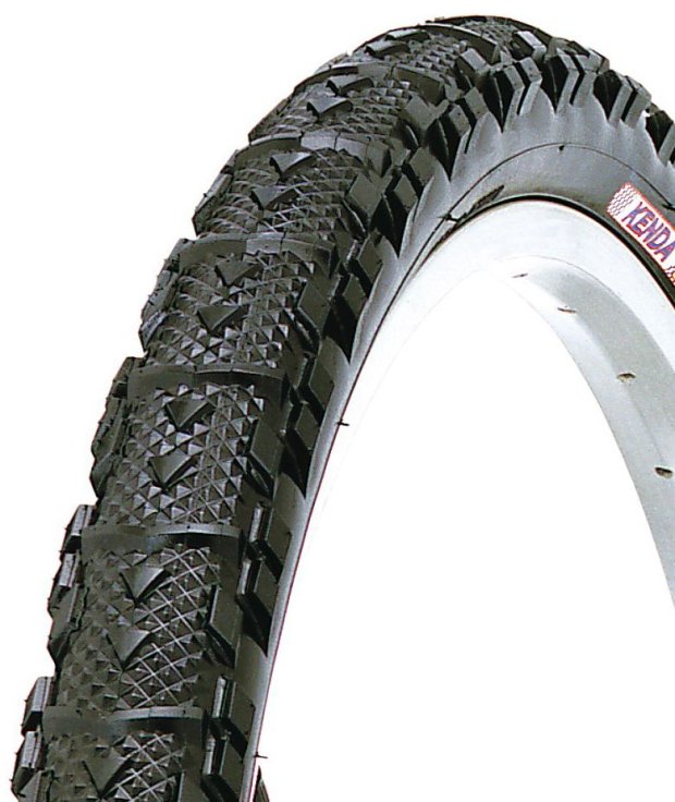 

Велопокрышка KENDA 16"х2.0" (50-305), K879, KWICK, полуслик, 5-526655, Черный