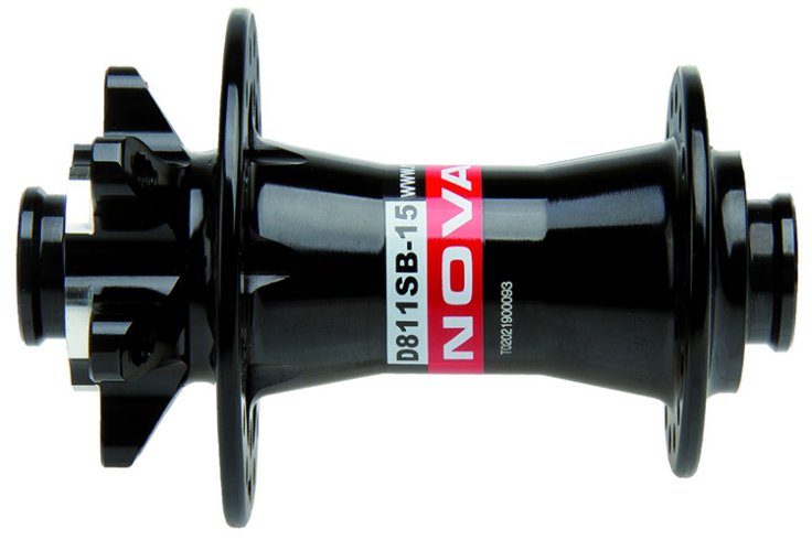 Велосипедная втулка NOVATEС, передняя, 32 отверстия, для диск тормозов, 5-325123 велосипедная втулка novateс d041sb передняя 32 отверстия под дисковый тормоз с эксцентриком чёрная 326322
