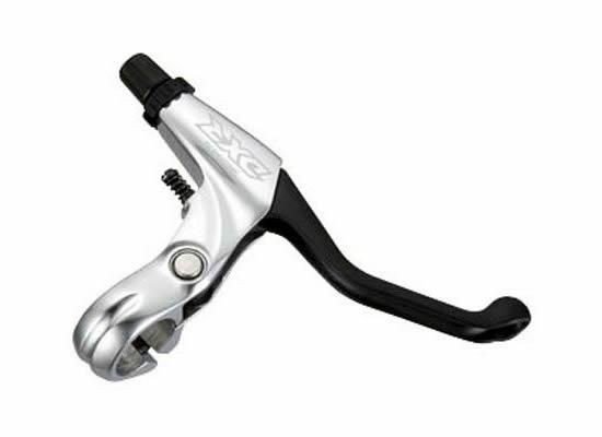 Тормозная ручка для велосипеда Shimano DXR BL-MX70, правая, трос+оплетка, V-brake IBLMX70RA тормозная ручка shimano m9100 правая для гидравлического дискового тормоза iblm9100r