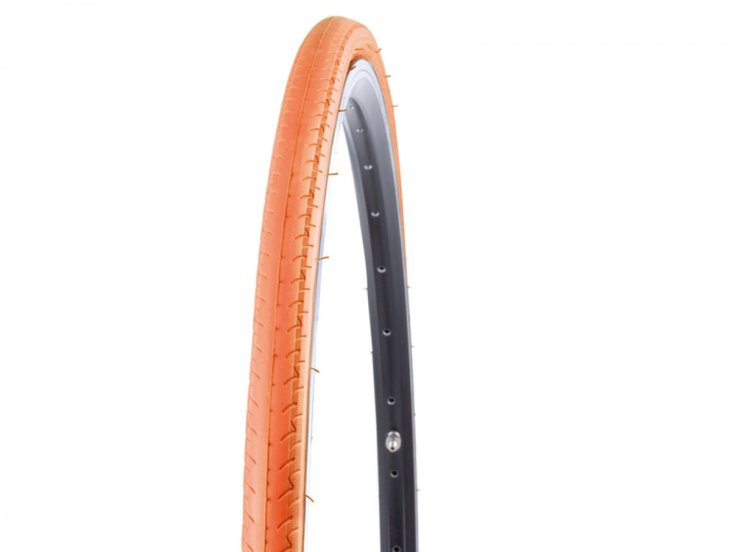 Покрышка велосипедная KENDA 700х26С (26-622) K196 KONTENDER клинчер оранжевая 60TPI слик 5-521723