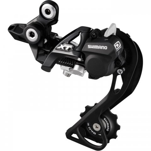 Суппорт-переключатель задний для велосипеда Shimano XT, M786, GS, 10 скоростей, RD+, IRDM786GSL суппорт переключатель задний для велосипеда ventura 6 7 скоростей длинный резьба 5 680015