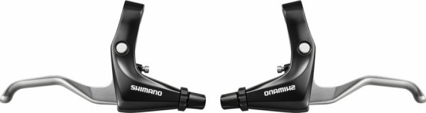 Тормозные ручки для велосипеда Shimano BL-R780, правая+левая, трос+оплетка, черные EBLR780PAL скакалка fortius универсальная трос 3 м оплетка синяя