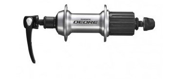 Велосипедная втулка Shimano Deore, задняя, под кассету, 32 отверстия, 8-10 скоростей, QR, EFHT610BZBS