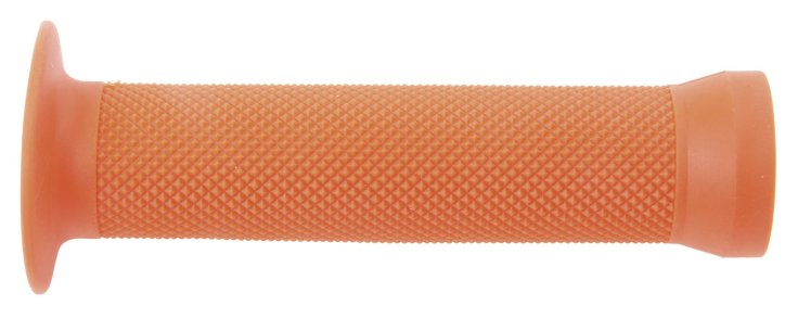 Ручки на руль CLARK`S С83 BMX, резина, 135мм, защита торцевая и от проскальзывания, оранжевые, 3-362