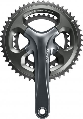 Система шатунов велосипедная Shimano Tiagra, 4700, 175мм, 50/34T без каретки, для 10 скоростей (EFC4700EX04) съемник каретки bbb bracketplug серый btl 105d