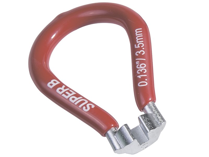 

Ключ для спиц SUPER B, 0.136"(Asian), красный, 5560