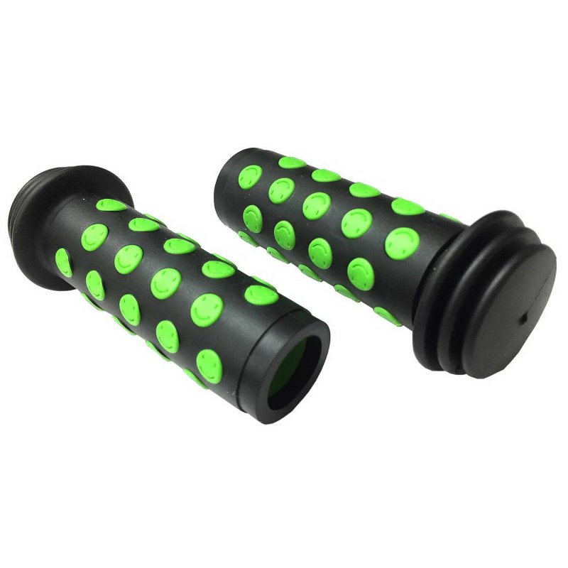 Ручки  на руль детские AUTHOR AGR Junior R20, 102 мм, резиновые, черно-зеленые, 8-33455020 колготки детские оливково зеленые