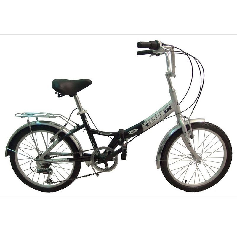 фото Детский велосипед totem sf-276a (возраст: 6-9 лет (рост: до 163 см), цвет: черный/серый)