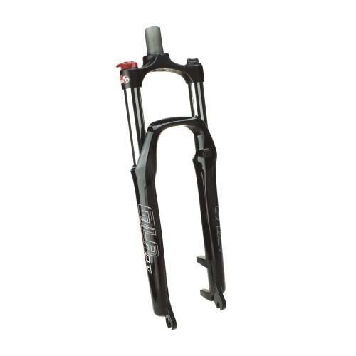 Вилка велосипедная RST GILA ML, 27,5х28,6, пружинно-эластомерная, 100 мм, черная, 1-0199