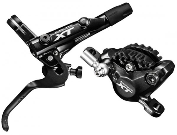Тормоз Shimano XT M8000, дисковый, правый задний, без адаптера, 1700 мм, IM8000RRXSA170 тормозная велосипедная ручка shimano grx bl rx812 правая под дисковый гидравлический тормоз iblrx812r