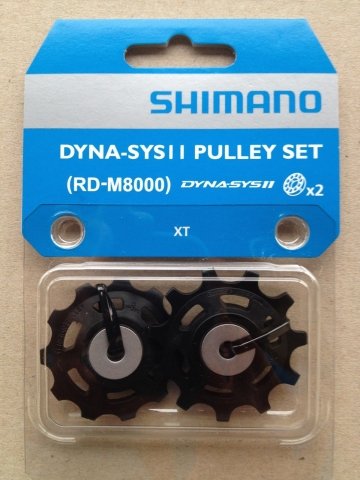 Ролики Shimano к XT RD-M8000, 11 ск, верхний+нижний, Y5RT98120