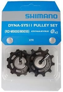 Ролики Shimano к XTR RD-M9000/M9050, 11 ск, верхний+нижний, Y5PV98160 ролики переключателя велосипедные shimano большие 50мм 13зуб черные 5 680084