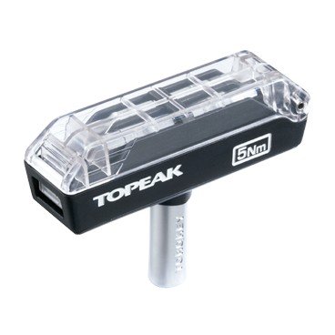 Ключ динамометрический Topeak Torque 5, TT2532 ключ динамометрический topeak nano torqbar 4nm tt2564