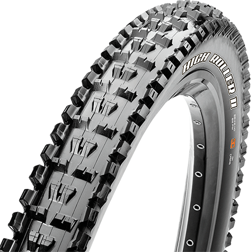 Покрышка Maxxis High Roller II +EXO, 26x2.4, 60 TPI, МТБ, TB74177100 покрышка maxxis crossmark 26x2 25 120 tpi 62a 70a tb72545000