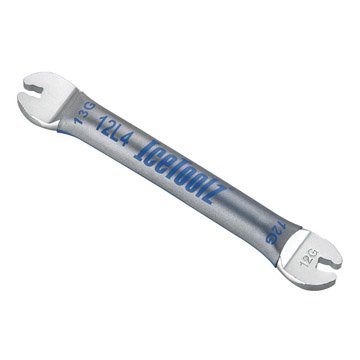 Ключ спицевой Ice Toolz, 12G/13G, 12L4 ключ спицевой ice toolz т образная рукоять 5 5 мм шестигранный ниппель 12c7