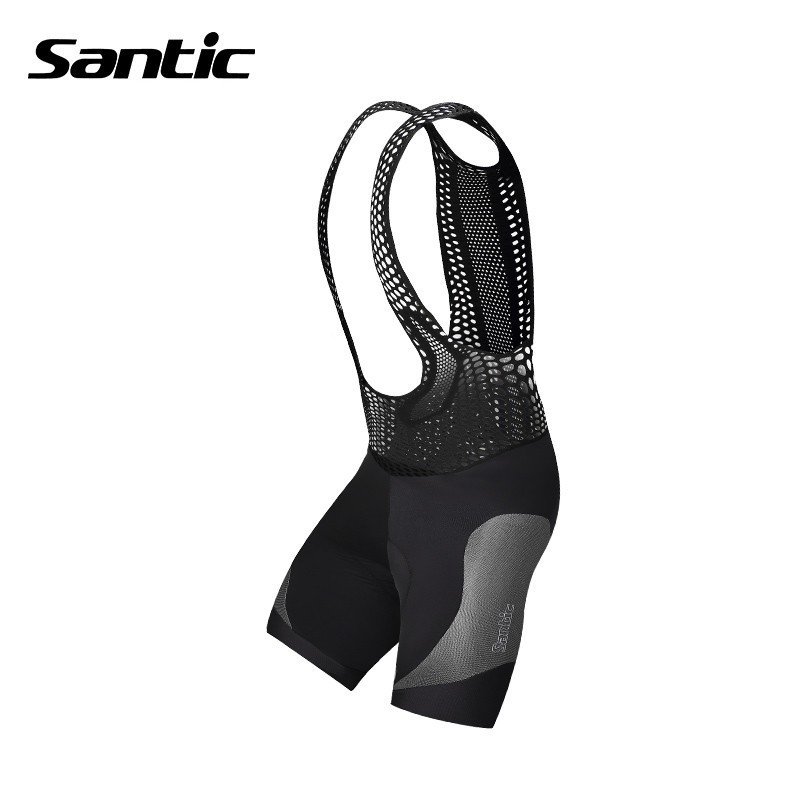 

Велотрусы Santic Sniper, лямки, размер L, черно-серый, M5C05051HL