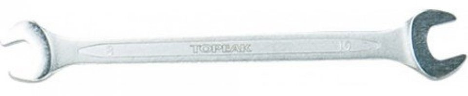 фото Гаечный ключ двусторонний topeak double open end spanner, 8/10 мм, стальной, tps-sp27