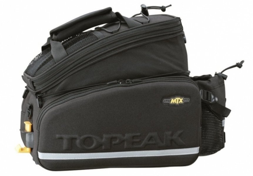 Сумка велосипедная Topeak MTX TrunkBag DX, на багажник, 12,3 л, TT9648B сумка велосипедная bianchi trunk bag s на багажник 5 л c9450163