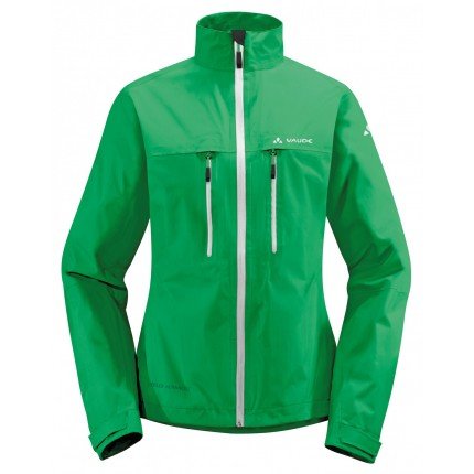 Велокуртка VAUDE Wo Tiak Jacket 464, apple green, зеленый, 38, женская, 3885 палатка трехместная vaude mark ul 3p зеленый 11806