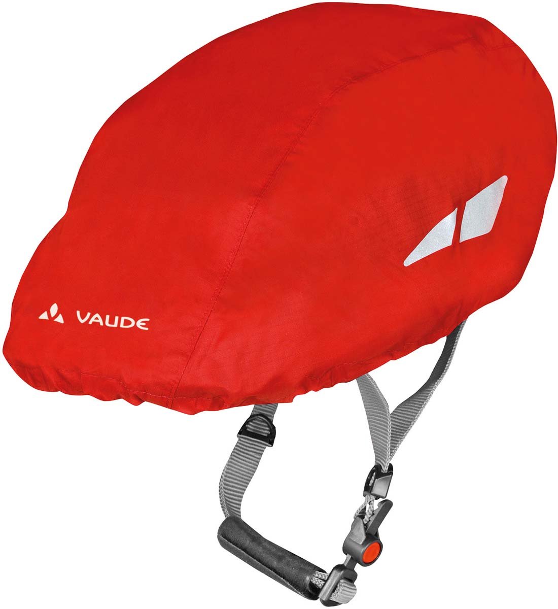 Чехол на каску VAUDE Helmet Raincover 200, красный, 4300 дождевик ruivo чехол от снега на люльку