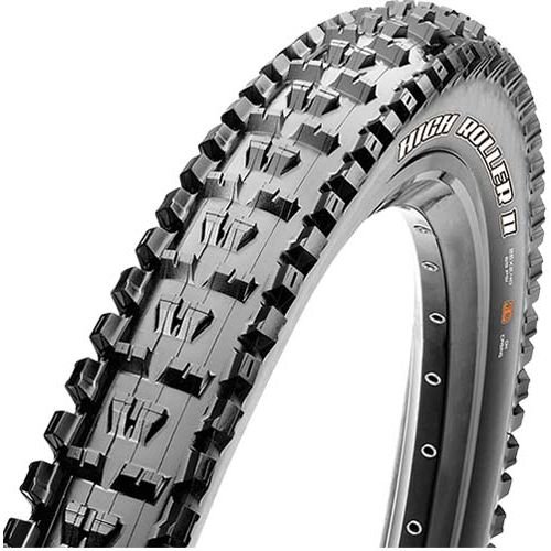 

Велопокрышка Maxxis High Roller II+EXO, 27.5x2.4, 60 TPI, складная, Single, черная, TB85915400, Черный