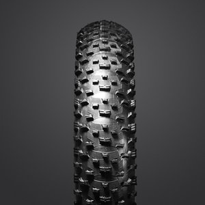 Велопокрышка для фэтбайка VeeTire SNOW SHOE 2XL, 120 TPI, 26" x 5.05, вес 1740 грамм, черная, B38604