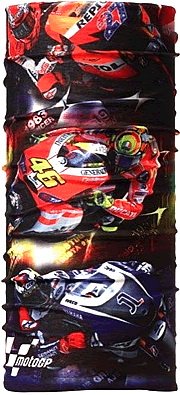 

Велобандана BUFF LICENSES MOTOGP ORIGINAL BUFF FAST, см: 53cm/62cm, 101258/540210, Разноцветная