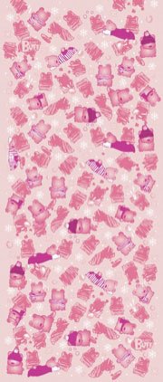 Велобандана BUFF TUBULAR BABY BUFF BEAR PINK, розовая, б/р:one size, 30177