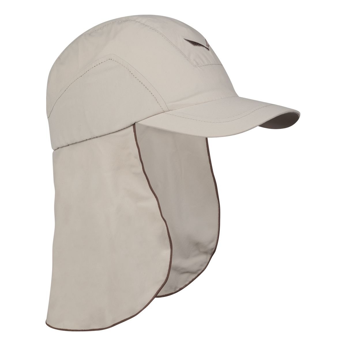 Велобейсболка Salewa 2016 PUEZ (SUN PROT) NECK GAIT CAP, белая, размер: M/58, 24735_7200