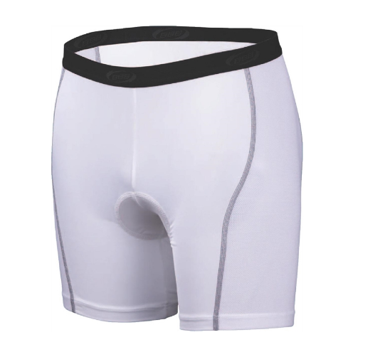 Велошорты BBB BUW-65 underwear lnnerShort, размер M/L, белые, образец б/р, 2981896573 велошорты для активного отдыха salewa 2016 pedroc bermuda dst m shorts черные eur 52 xl 25448 911