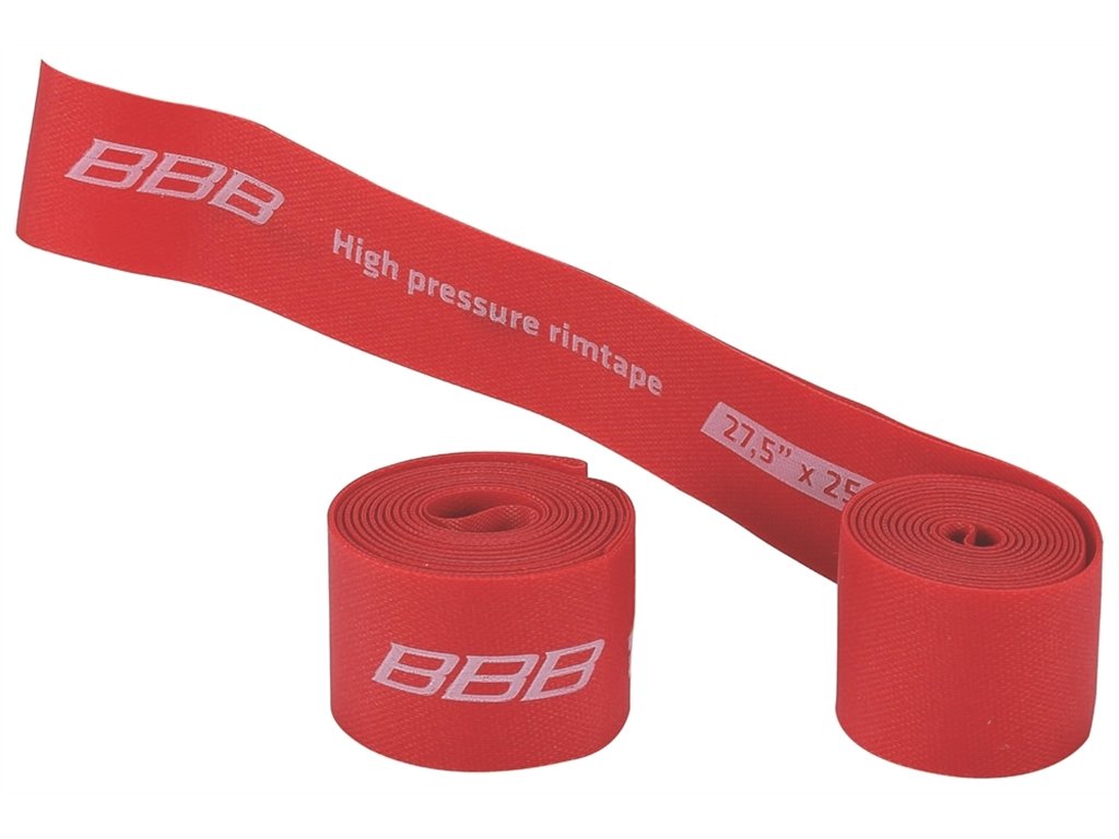 Защитная лента BBB HP, 27.5x 25mm 25-584 (2,5 x 90,5 cm), 2 штуки, красная, BTI-94 эспандер sportex эластичная лента 4х90 см d34415 fit 90 оранжевая