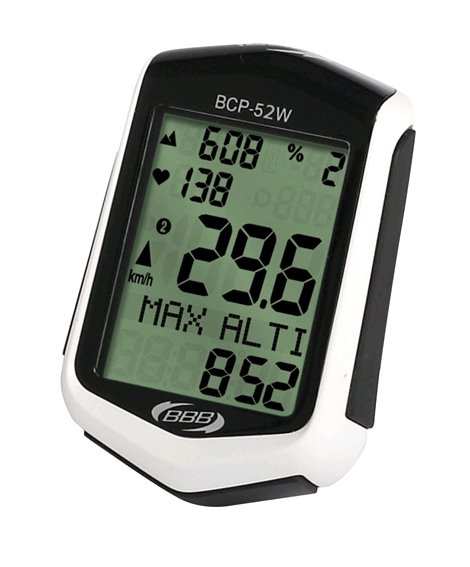 фото Велокомпьютер bbb digiboard altitude, беспроводной, белый, bcp-52wa