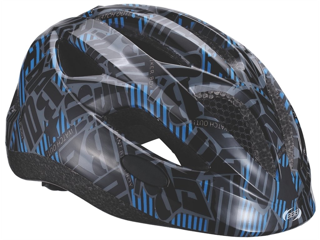 Детский велошлем BBB 2015, helmet Hero (flash), черно-синий, US:M (51-55 см), BHE-48