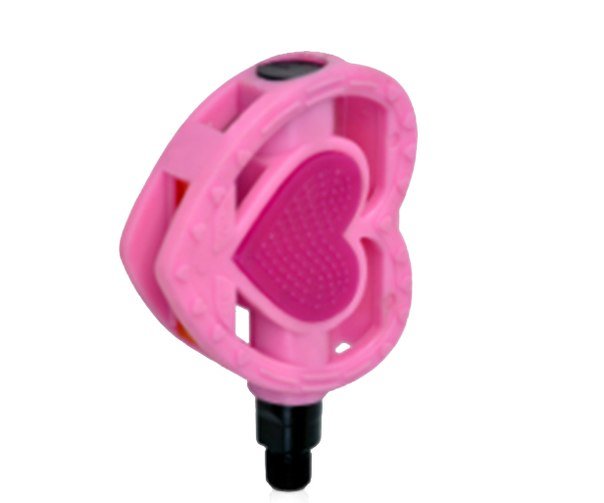 

Педали Vinca Sport, детские, пластиковые, ось 1/2", 88x77мм, цвет розовый, VP 816 pink