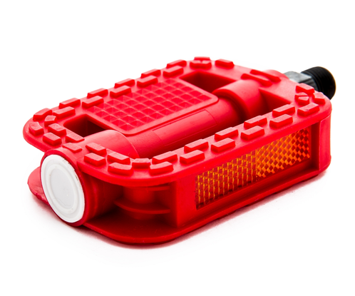 

Педали Vinca Sport, детские, пластиковые, ось 9/16", 90x77 мм, цвет красный, VP 831 red