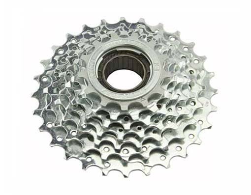 

Трещотка SUNRACE MFM-3S, 7 скоростей, 13-28, HG/UG, оцинкованая. серебристая, 6-170030