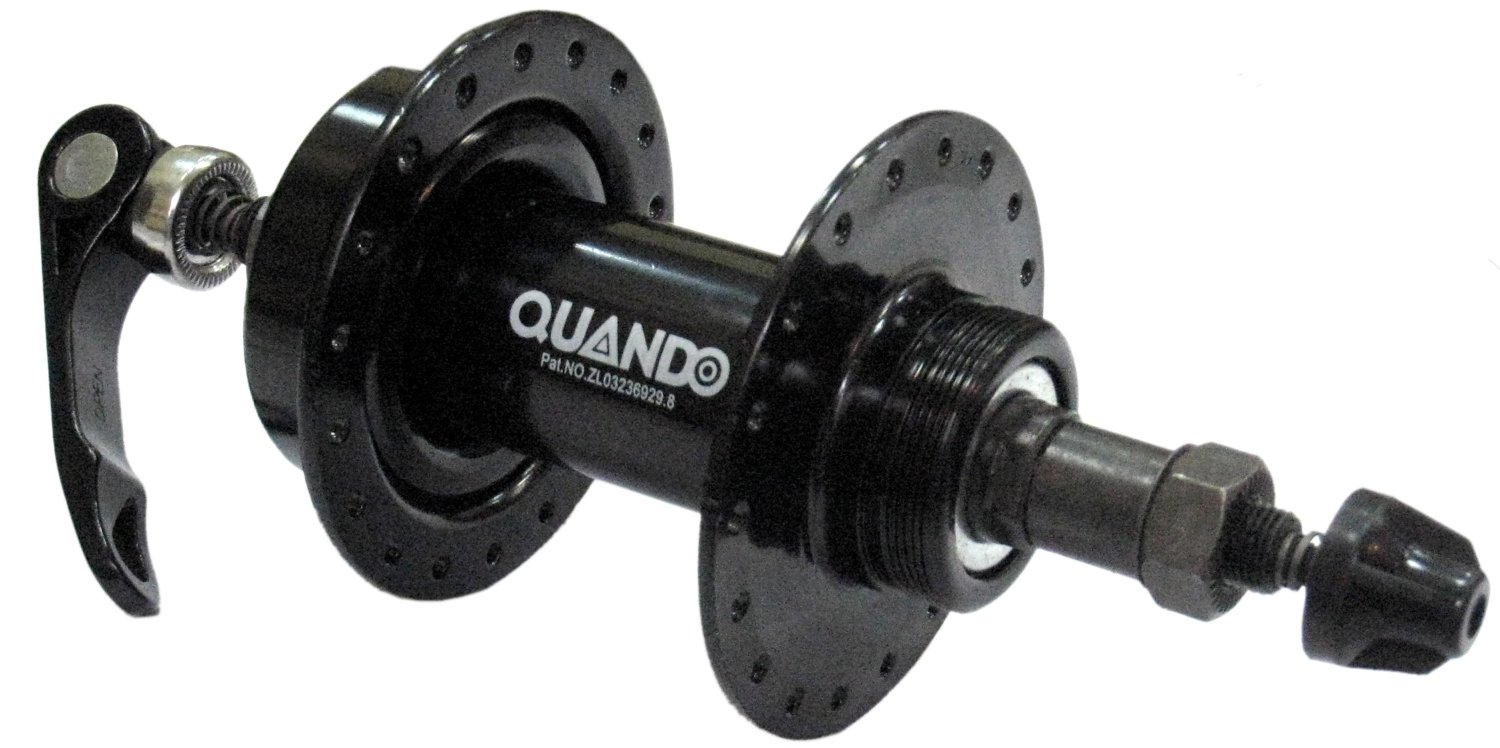Велосипедная втулка QUANDO KT-M65R, задняя, под трещотку, с эксцентриком, 7 скоростей, 6-160169 втулка велосипедная quando задняя 28 н алюминий с эксцентриком для кассеты для simplex 8 00009986