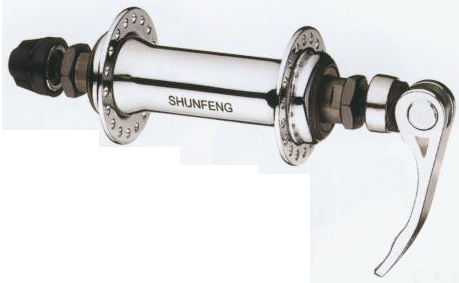 

Велосипедная втулка SHUNFENG, передняя, 36H, серебристая, SF-HB11F
