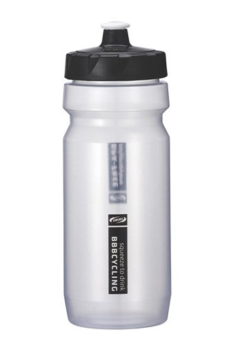 Фляга велосипедная BBB, 550ml, CompTank, прозрачный/черный, BWB-01 фляга велосипедная bbb 550ml comptank желтый bwb 01