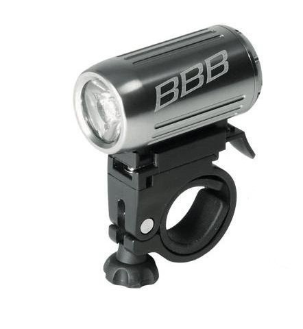 Фонарь велосипедный BBB HighPower, 3W, светодиодный, серебристый, BLS-63