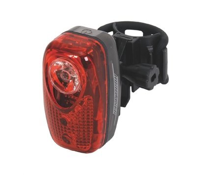 Фонарь велосипедный задний BBB HighLaser, 0.5W led 2x AAA, черный, 3 режима, BLS-36 фонарь велосипедный задний bbb highlaser красный светодиодный 0 3 вт 2 режима bls 78
