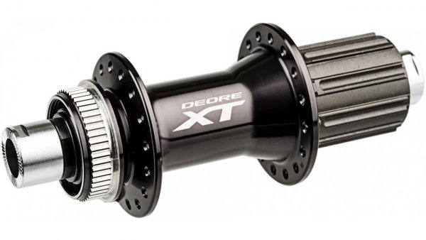 Велосипедная втулка Shimano XT M8010, задняя, под кассету, 32 отверстия, 8-11 скоростей,  EFHM8010BE